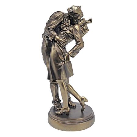 DESIGN TOSCANO Inspired by the Moment Statue: Small, Bronze Finish CL80748